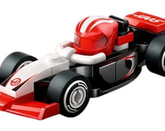 Haas Formula 1 LEGO F1 Race Cars Minifigures RETIRED 71049
