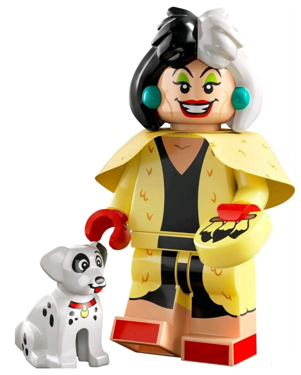 Cruella de Vill New LEGO Disney 100th Anniversary Minifigure RETIRED Series 71038~ Collectible