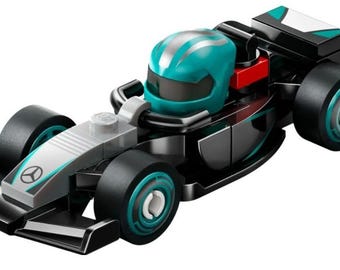 Mercedes AMG Formula 1 LEGO F1 Race Cars Minifigures RETIRED 71049