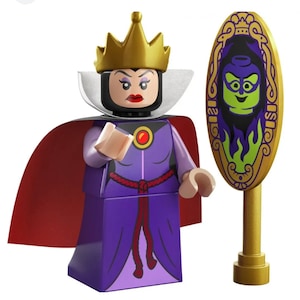 Evil Queen Disney NEW LEGO Disney 100th Anniversary Minifigure Snow White 71038 RETIRED Collectible