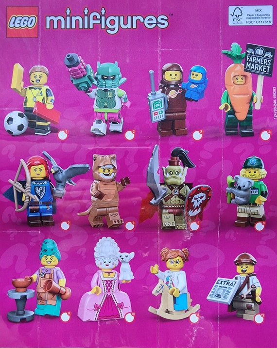 Carrot Mascot New LEGO Minifigure Series 24 70137 RETIRED