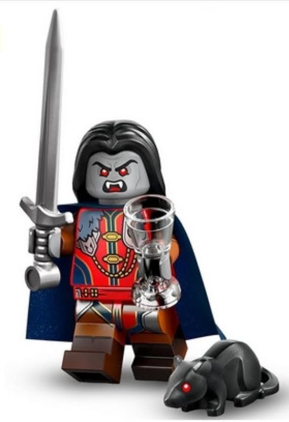 Strahd Von Zarovich LEGO Dungeons & Dragons RETIRED Minifigure