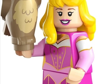 Aurora LEGO Disney 100th Anniversary Minifigure RETIRED Series 71038 Collectible
