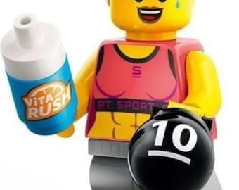 Fitness Instructor LEGO Minifigure Series 25 70145 RETIRED Collectible ~