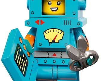 Cardboard Robot LEGO Minifigure Series 23 71034 RETIRED Collectible