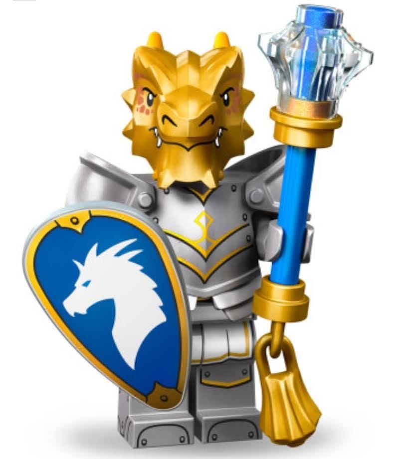 Dragonborn Paladin LEGO Dungeons & Dragons NEW Minifigure ~ 71047