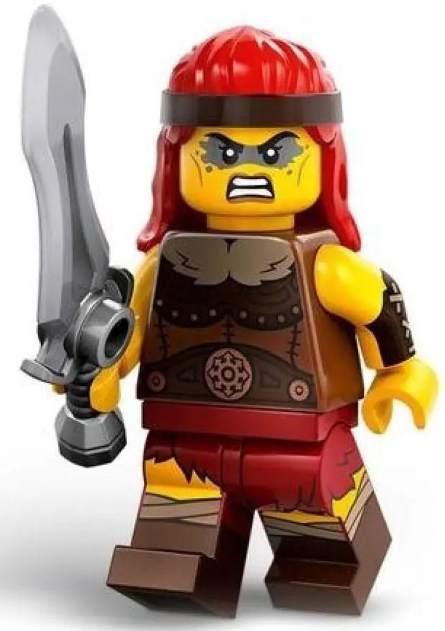 Fierce Barbarian LEGO Minifigure Series 25 70145 RETIRED Collectible