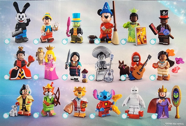 YOU PICK LEGO Disney 100th Anniversary Minifigures 71038 Retired Brand