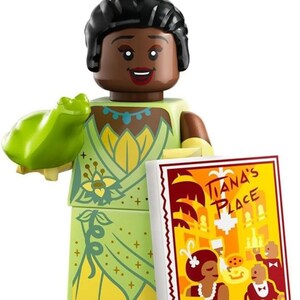 Tiana New LEGO Disney 100th Anniversary Minifigure 71038 RETIRED Collectible