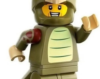 Triceratops Costume Fan LEGO Minifigure Series 25 70145 RETIRED Collectible