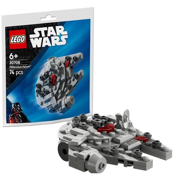 Millennium Falcon Star Wars Poly Bag ~ 30708 - Etsy