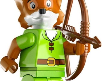 Robin Hood New LEGO Disney 100th Anniversary Minifigure RETIRED Series 71038 RETIRED Collectible
