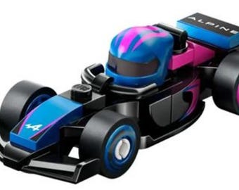 Alpine Formula 1 LEGO F1 Race Cars Minifigures RETIRED 71049