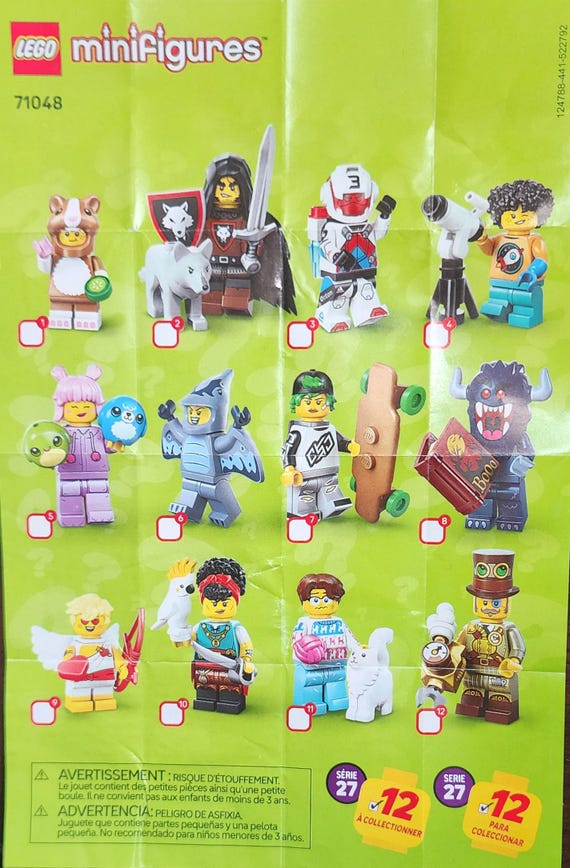 Pterodactyl Costume Fan LEGO Series 27 NEW Minifigure ~ 71048 - Etsy