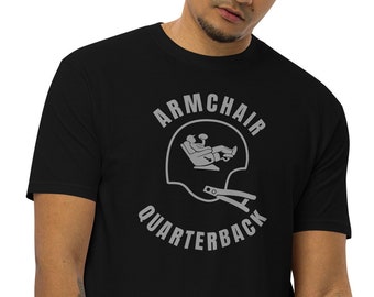 Armchair Quarterback Football Sunday Funday Couch Potato T-Shirt