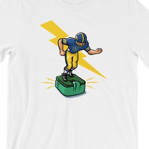 Electric Football Player T-Shirt image 6