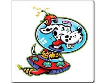 Rocket Rover Magnet Outer Space Dalmatian