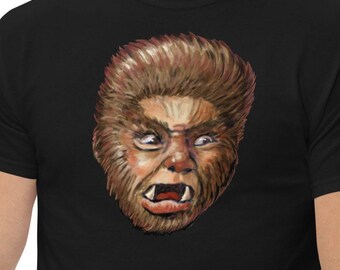 Wolfman Werewolf Monster Halloween TShirt