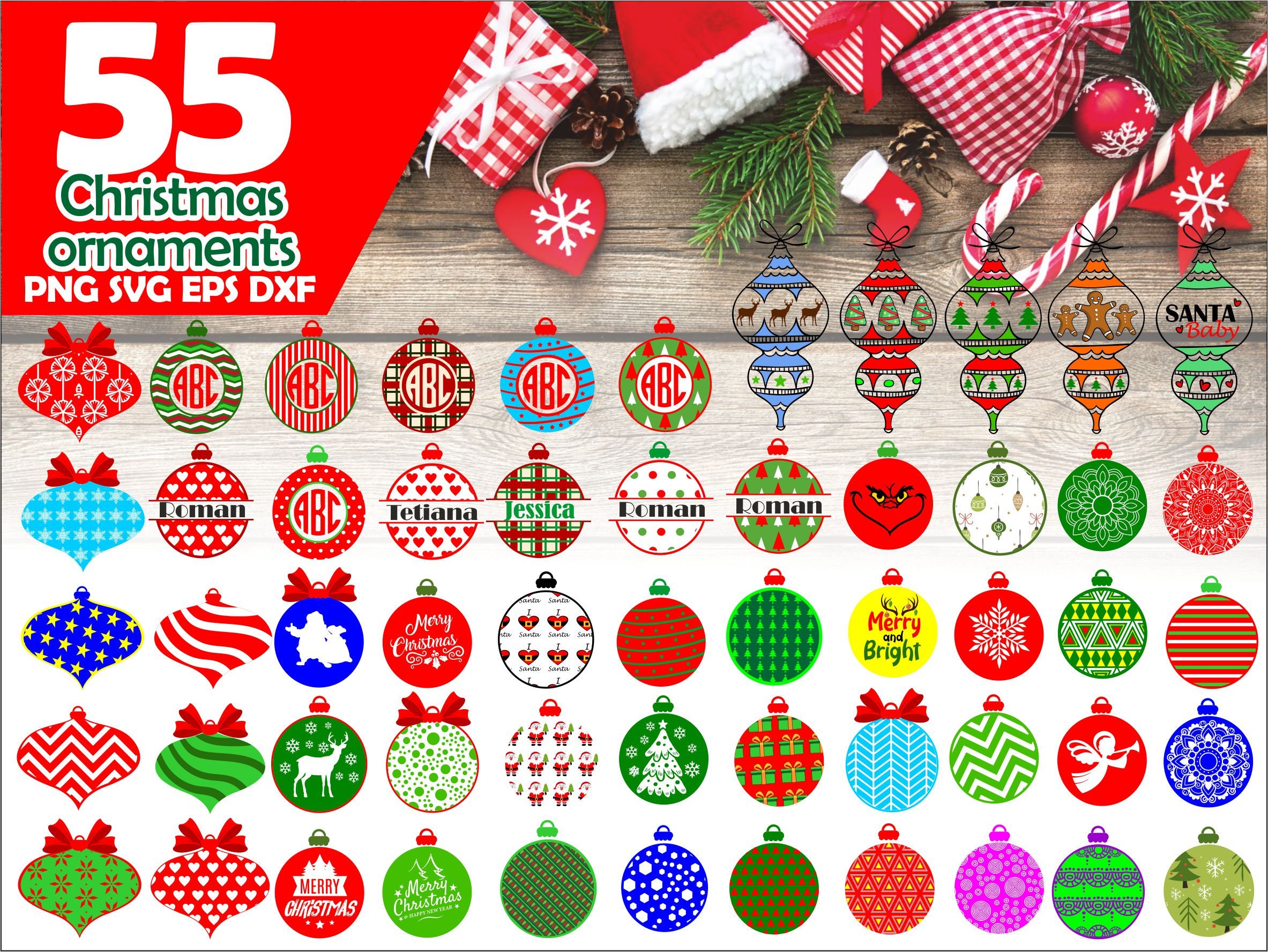 Download Christmas ornaments svg files Window decal Christmas balls ...