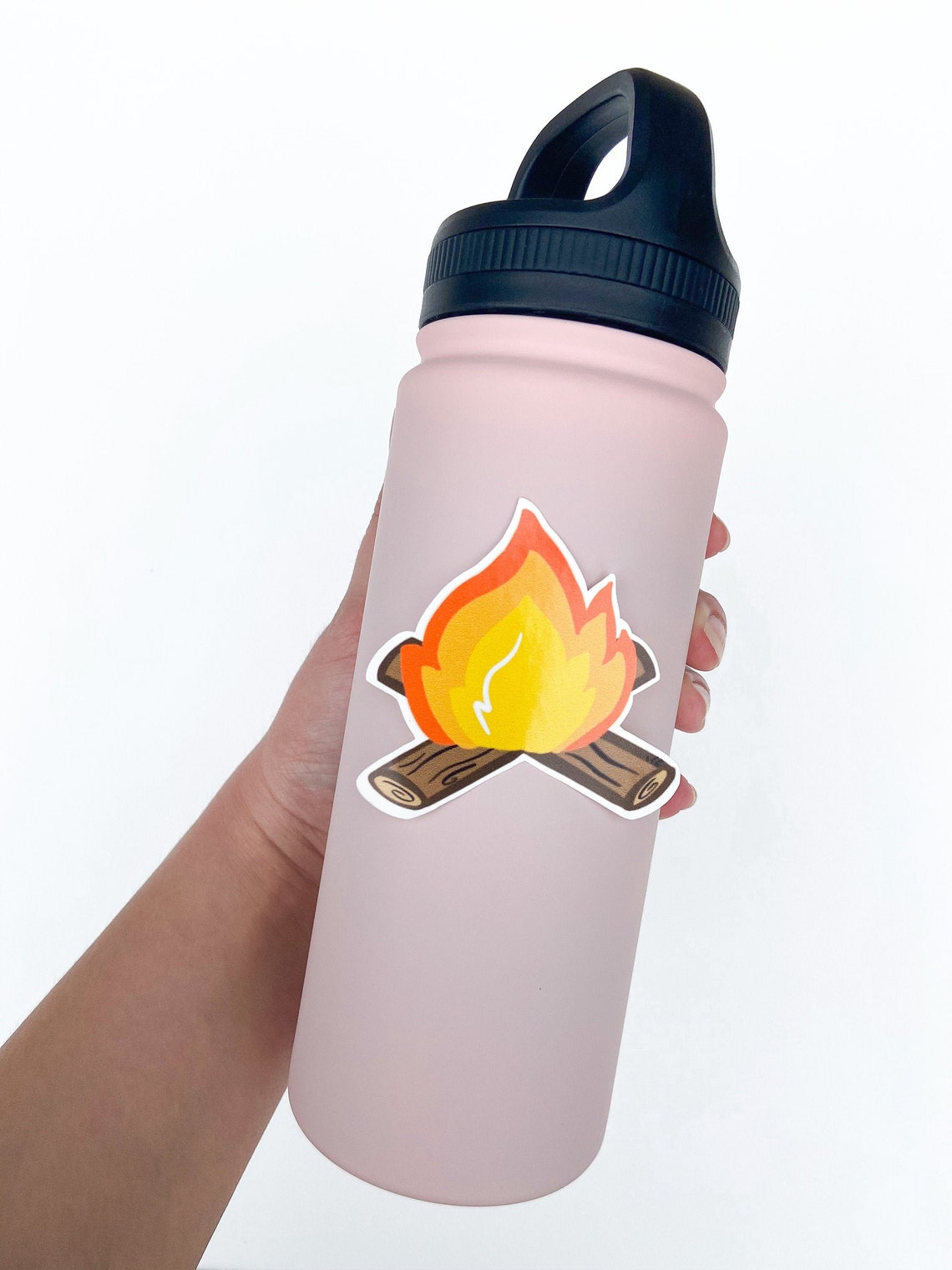Campfire Sticker Laptop Water Bottle Decal Vinyl Nature Camping - Etsy