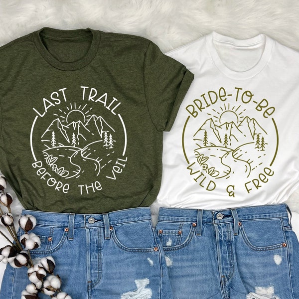 Camisetas para despedida de soltera con temática de camping, despedida de soltera en campamento, fiesta de despedida de soltera, fin de semana de despedida de soltera, camisetas para despedida de soltera, último paseo antes del velo