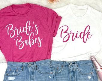 Bridesmaid Shirts, Bridesmaid Proposal, Bridesmaid Gift, Maid of Honor Shirt, Bridal Party TShirts, Bachelorette Party Shirt, Getting Ready