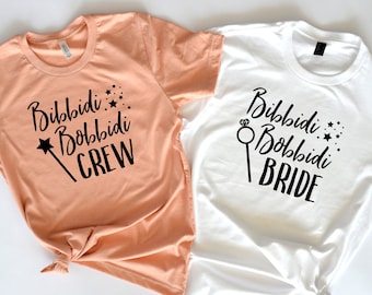 Disney Bachelorette Shirts, Bibbidi Bobbidi Bride, Disneyland Bachelorette Party Shirts, Disneyworld, Disney Bride, Disney Princess Tanks
