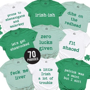 Funny St Patricks Shirts, St Pattys Day Shirt, Bar Crawl Shirts, St Paddys Shirts Matching Group Tees, Cute Saint Patrick Shirts for Women