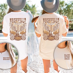 Nashville Bachelorette Party Shirts, Nashville Bachelorette Party Favors, Nashville Girls Trip, Bachelorette Party Gifts, Bridal Party Shirt