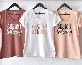 Custom Shirt, Personalized Shirt, Custom T-shirt, Custom Tank, Custom Shirt Printing, Custom Shirt for Women, Personalized T-shirt, Tee
