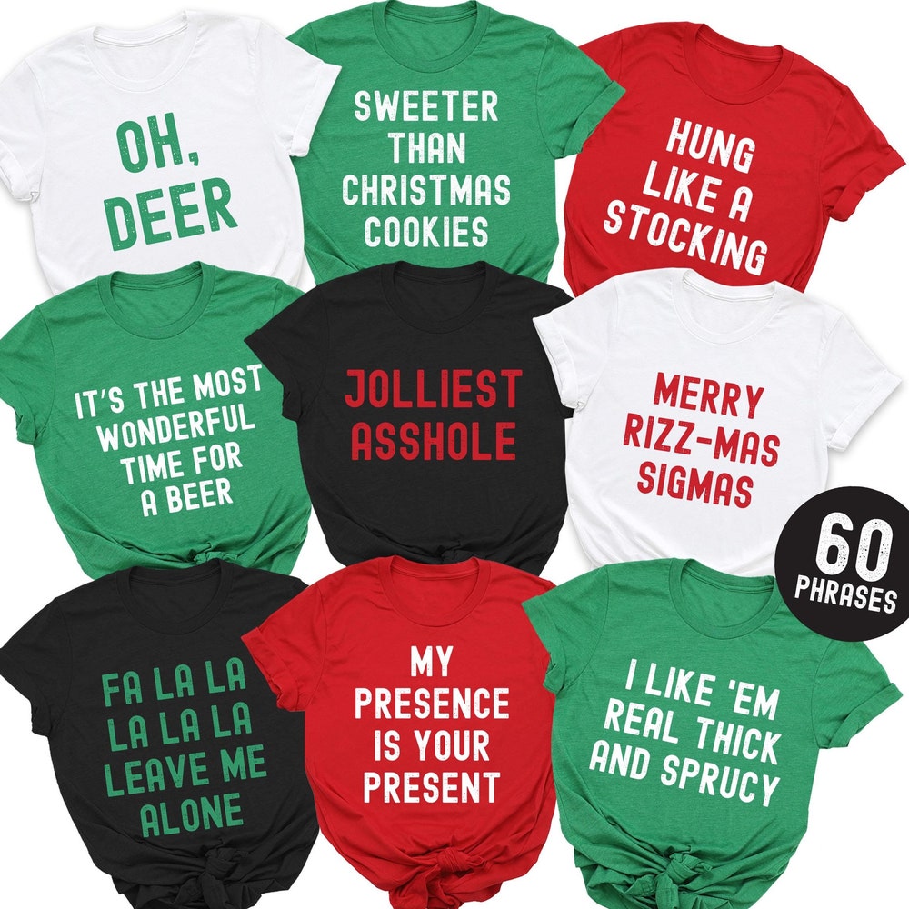 Shirts Christmas Funny Family Christmas Shirts, Christmas Shirt, Funny Christmas Party, Matching Christmas T-Shirts For Family, Christmas Group Shirts, Kids Christmas Pajamas