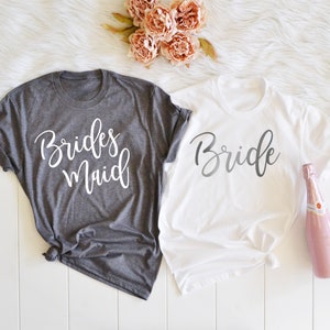 Bridesmaids Shirts, Brides Shirt, Bridesmaid Proposal Box, Bridesmaid Gift, Maid of Honor Shirt, Bridal Party Shirt, Bachelorette Shirts