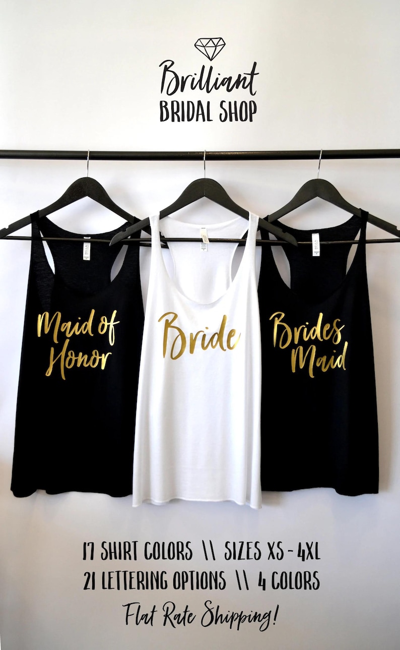 Mother of the Bride Shirt, Bridal Party Shirts, Squad Shirt, Bride Shirt, Bridesmaid Shirts, Mom Tribe, Bachelorette Party Shirts, Plus Size Bild 4