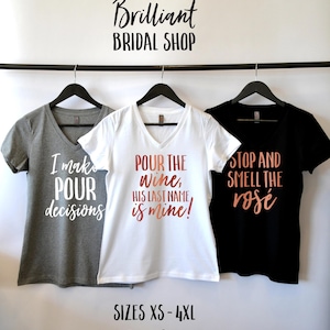 Camisetas para despedida de soltera con temática de vino, camisetas de despedida de soltera con temática de bodega, Hakuna Moscato, camiseta de cata de vinos, camisetas divertidas sobre vino, despedida de soltera con temática de vino imagen 4