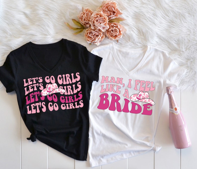Nashville Bachelorette Shirts, Country Bachelorette Party Shirts, Cowgirl Bachelorette Shirt, Man I Feel Like A Bride, Retro, Funny Bach Tee