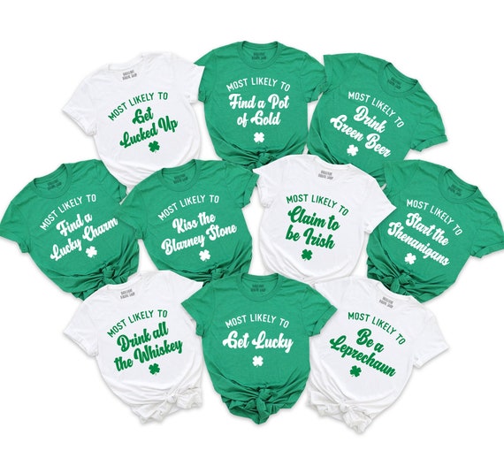 Shenanigan Squad Funny St Patricks Day Group Drinking T-Shirt Shenanigan Squad Funny St Patricks Day Group Drinking T-Shirt