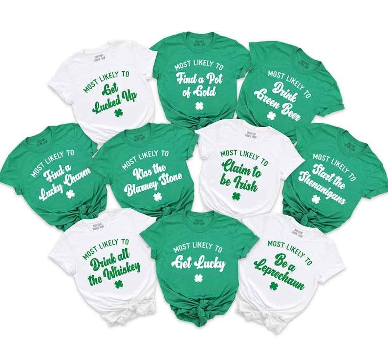 St Patricks Day Shirt Funny St Patricks Shirts Most Likely - Etsy