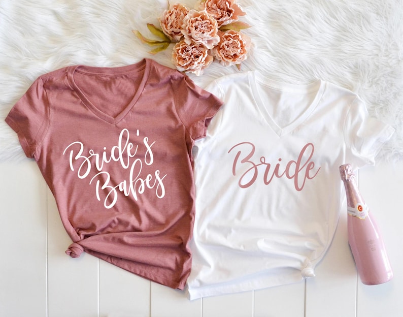 Bridesmaid Shirts, Bachelorette Shirts, Bridesmaid Proposal, Bachelorette Party Shirts, Bridal Party Shirt, Wedding Shirts, Bridesmaid Gift image 4