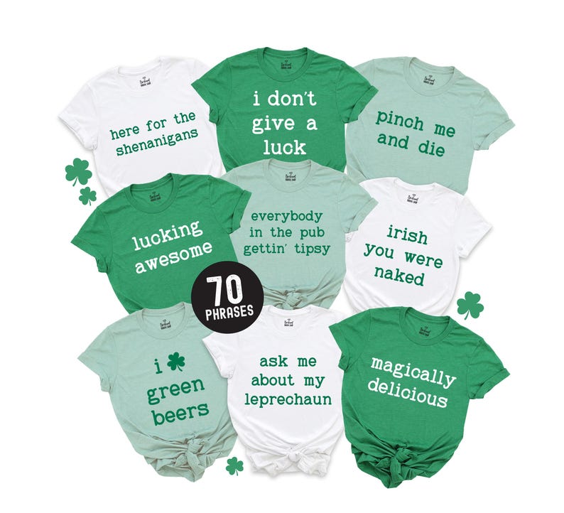 Funny St Patricks Shirts, St Pattys Day Shirt, Bar Crawl Shirts, St Paddys Shirts Matching Group Tees, Cute Saint Patrick Shirts for Women