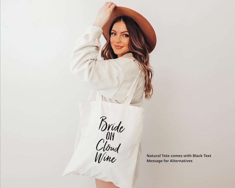 Camisetas para despedida de soltera con temática de vino, camisetas de despedida de soltera con temática de bodega, Hakuna Moscato, camiseta de cata de vinos, camisetas divertidas sobre vino, despedida de soltera con temática de vino ToteBag-NaturalONLY