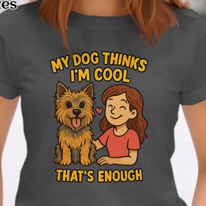 Yorkshire Terrier T-Shirt - Hundeliebhaber Geschenk - Haustier T-Shirts - Süßes Hundehemd - Hundemama T-Shirt - Cooles Hunde-T-Shirt