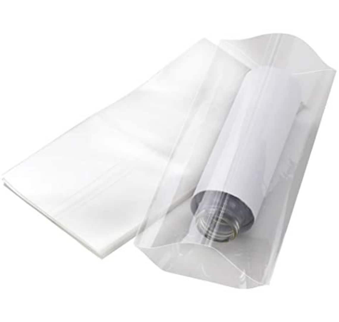 Clear shrink wrap sleeves for sublimation etsy