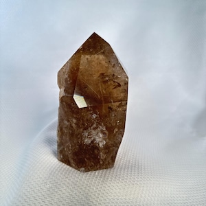 Rutilated Smoky Quartz | Rare Rutile-Included Smoky Quartz | Grounding & Manifestation Crystal | High-Vibe Protection Stone