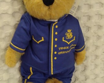 Venice Simplon Orient Express Teddy Bear. Train Collectable Gift