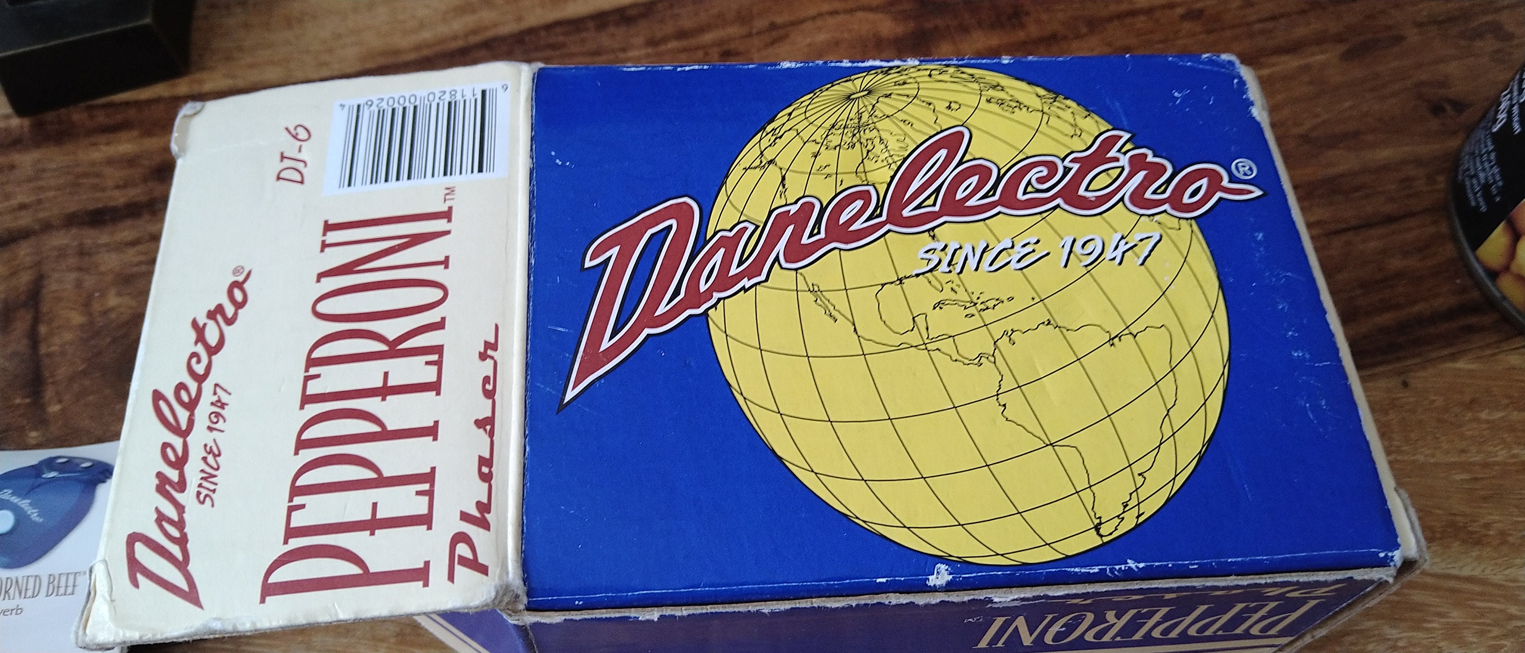Vintage Danelectro Pepperoni Phaser DJ-6 Unused - Rare