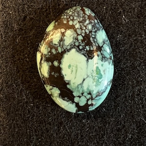 Natural Turquoise Cabochon freeform 18 x 13 x 4 mm
