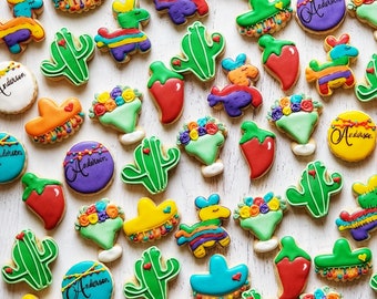 Fiesta Cookies Etsy
