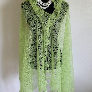 Knitted Estonian lace, Haapsalu Shawl LARGE