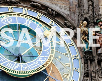 Prague Astronomical Clock Photo Download