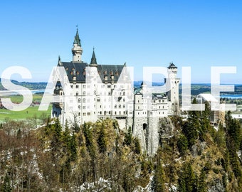 Kasteel Neuschwanstein foto downloaden